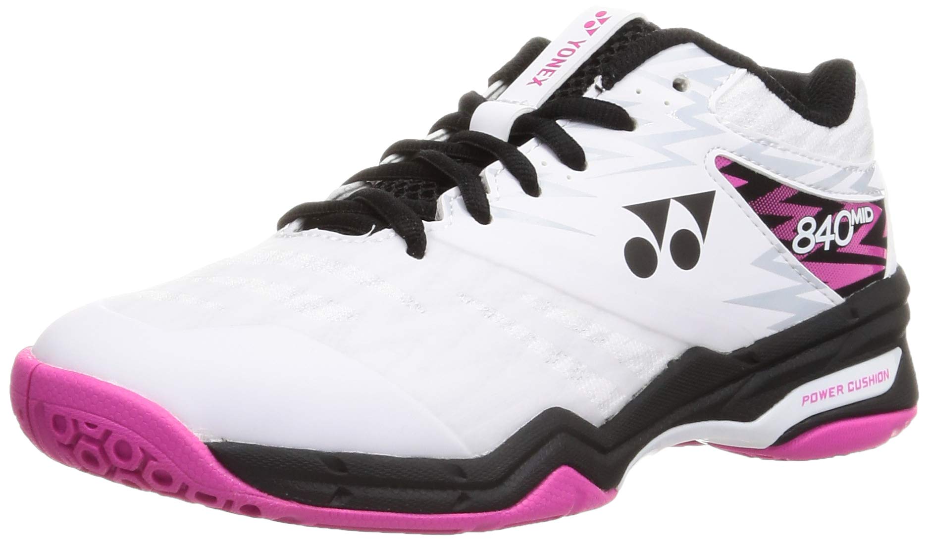 

Badminton Shoes Power Cushion 840 Mid cm [Yonex] White/Pink 26.0