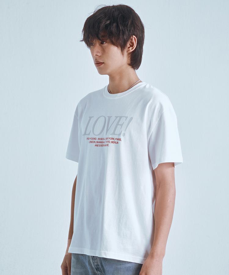 FOUR YOUNG Love! T-Shirts Long (Unisex)