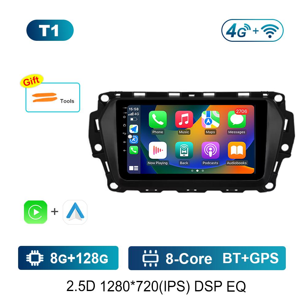 For Great Wall Haval H2 2014 - 2018 Carplay Android OS Car Video Multimedia Player GPS Navi WiFi QLED IPS Screen 4G Head Unit