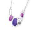 NOA [H9057] - Collier Créateur 'Coloriage' violet