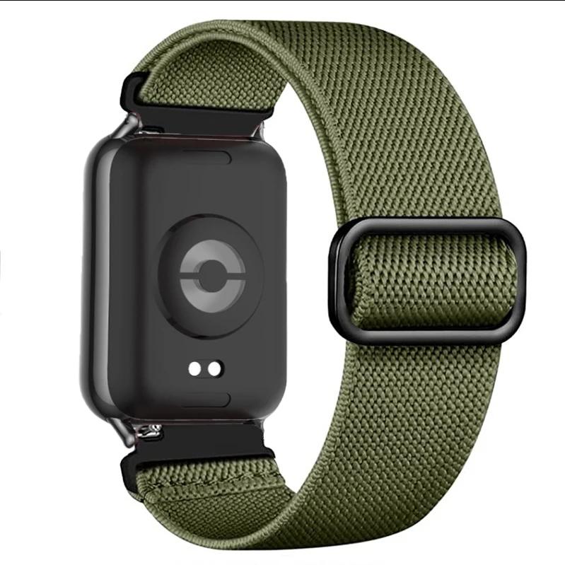 Nylon Strap for Xiaomi Mi Band 8 Pro/9 Pro Sports Elastic Replacement Bracelet WristBand Correa for Redmi Watch 4 Accessories