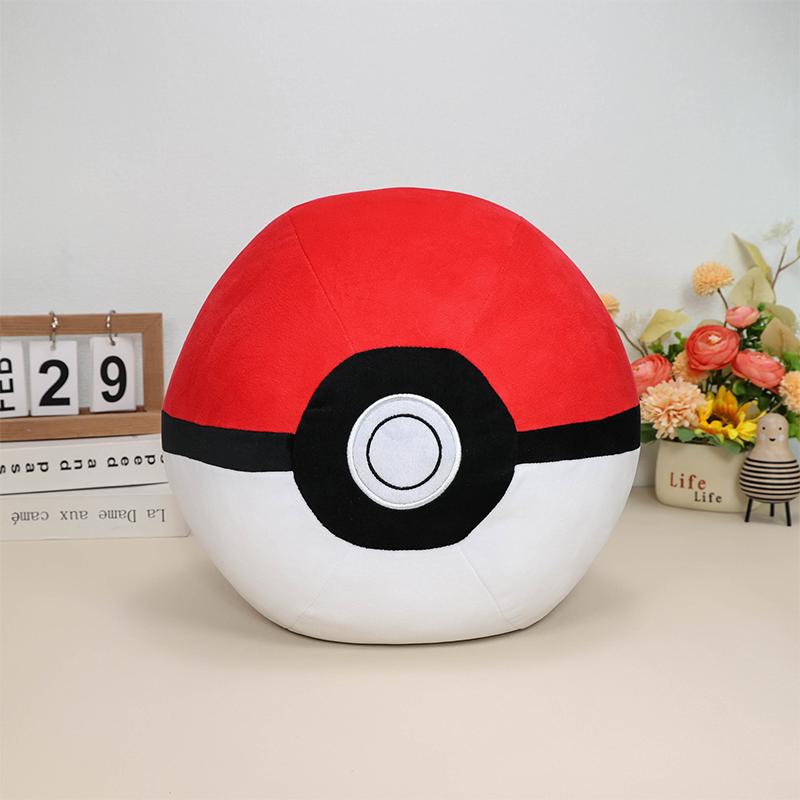 Big Size Plush Cushion Ultra Ball Master Ball Poke Ball Pillow Pokeball Cushion Pocket Monster Doll Bedroom