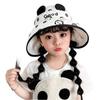 Children's hat new sun hat summer sun hat cartoon letter foldable boys and girls outdoor