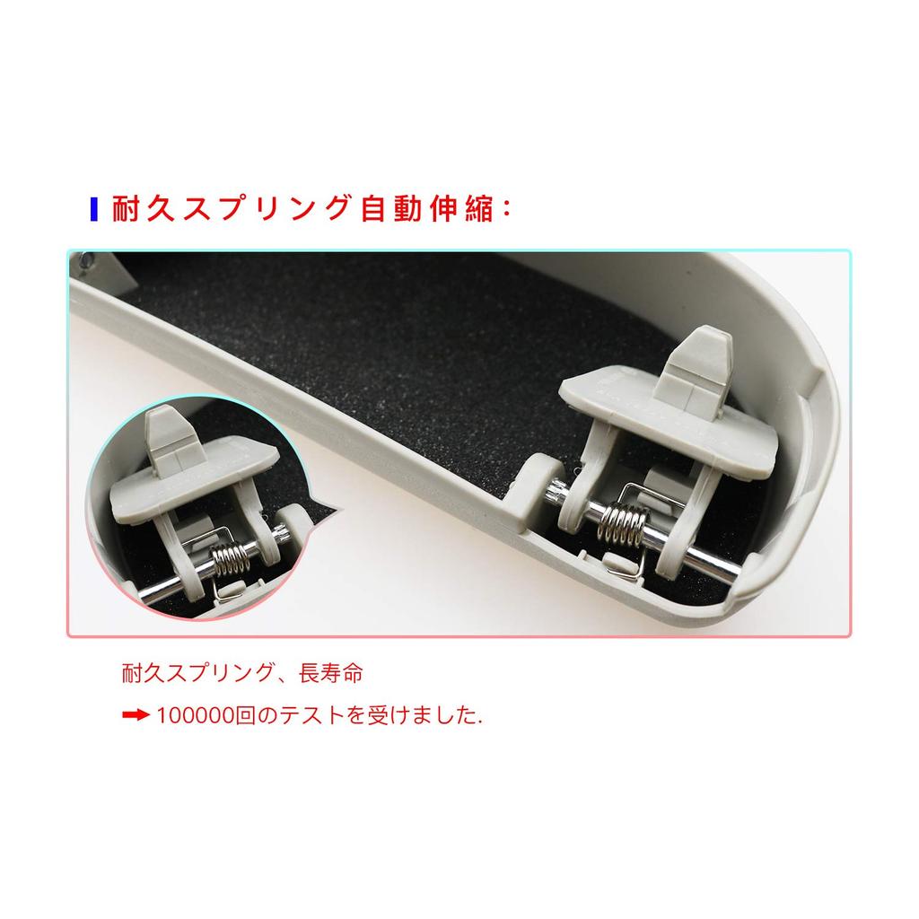 Car Eyeglass Storage Sunglasses Sun Visor Available In 3 Gray Compatible with Honda and Includes Installation [CDEFG] Case, Holder, Storage,