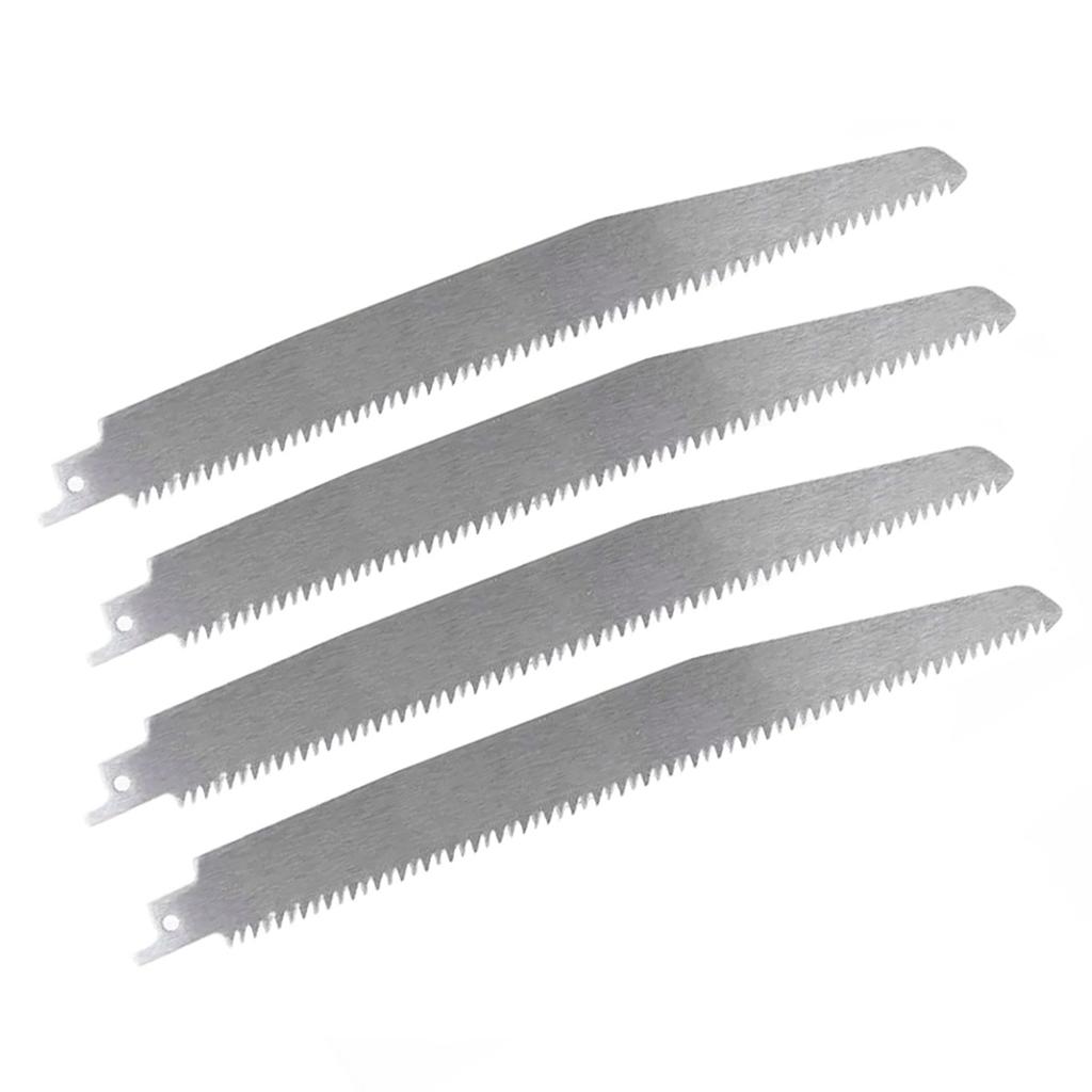 2/4Pcs Reciprocating Saw Blade Stainless Steel Handsaw Wood Pruning Cutting Bone Frozen Beef Meat Woodworing Hand Tools S1122C