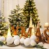 6Pcs/Set 10cm Christmas Ball Foam + Plastic Xmas Tree Decoration Holiday Hanging Ornament