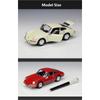 WELLY 1/24 1964 Porsche 911 Alloy Scale Car Model Diecast Metal Miniature Model Car Static Collection Children Toy Car Vehicle