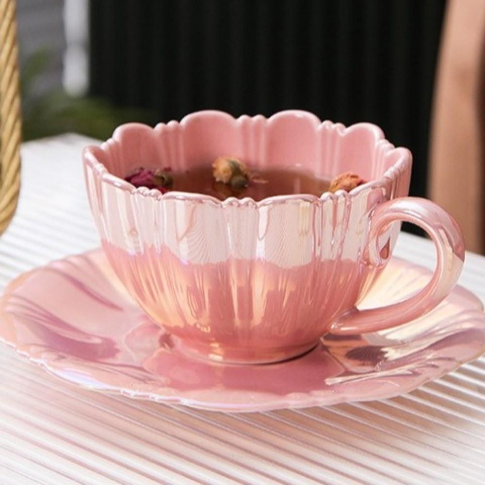 Ceramic Coffee Cup Gradient Juice Cup Coffee Ware Tea Cups Office