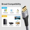 8K 60Hz DisplayPort Cable DP 1.4 4K 144Hz Display Port Displayport Cable 2K@240Hz For PC Laptop TV Projector Audio Video Cable