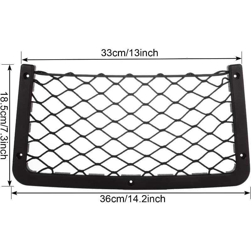 16x18CM Storage Nets for Campervans,   Trunk Car Storage Solutions Accessories for Phone Storage 1PCS