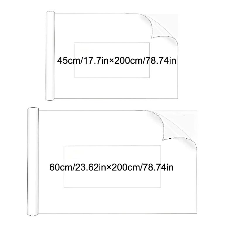  Electrostatic Whiteboard Sticker Reusable Pp Teaching Graffiti Drawing Board Removable Household Erasable Whiteboard