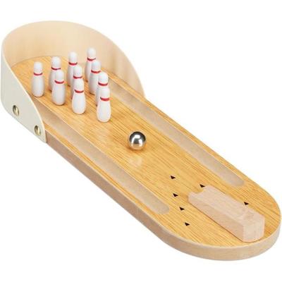 Tabletop Bowling Set - Brand - 10 Pins - For Adults and Children - Portable and Decorative