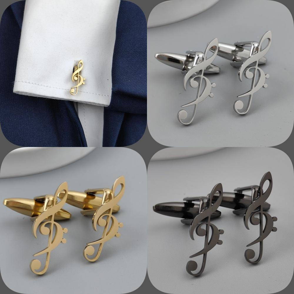 Musical Symbol Hollow Gold-plated Badge, Women’s Anti-exposure Buttons, Suit Lapel Pin, Men’s Collar Brooch, Couple Accessories