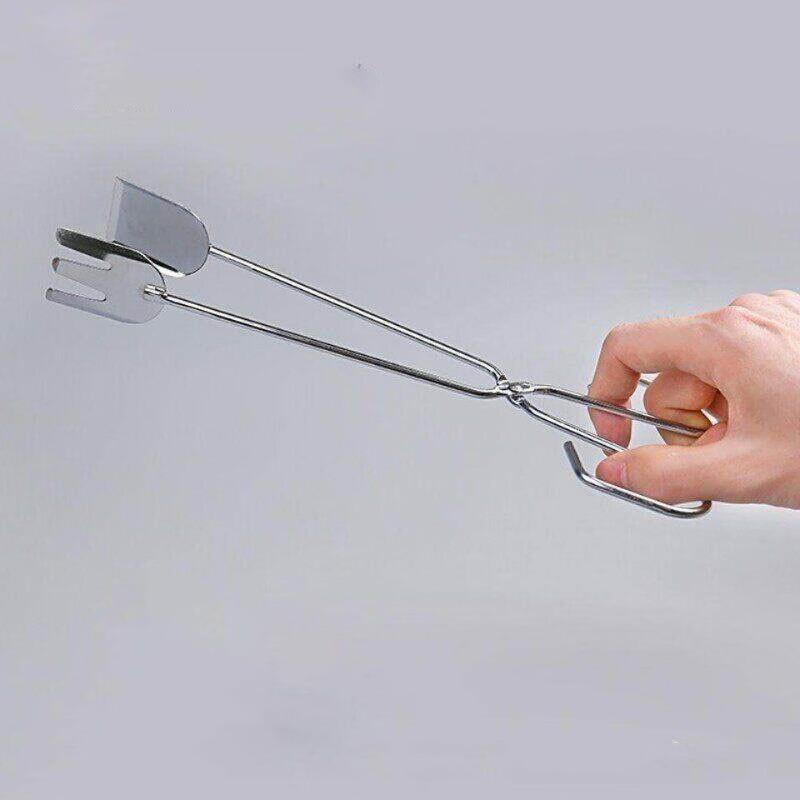 Jing Zhou Yuan 304 Stainless Steel Multi-functional Food Tongs