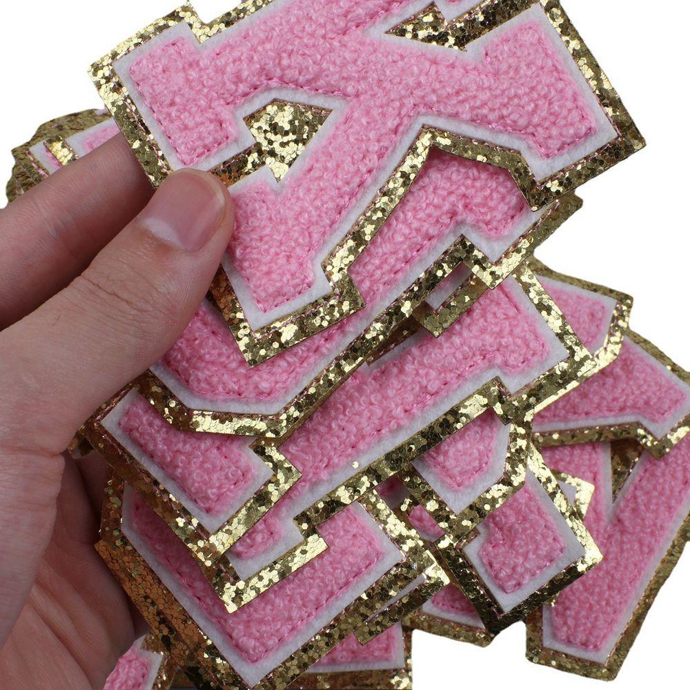 Clothing English Alphabet Clothing Badges Patches Applique Accessories Clothes Embroidery Appliques