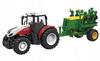 Large Remote Controlled Red Tractor Agricultural Machine Fun Little Farmer