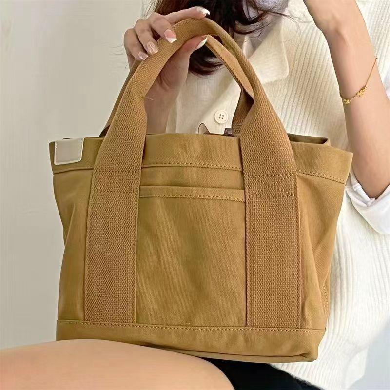 Women's Tote Bag Sewing Thread Large Capacity Advanced Sense Handbag Convenient Practical Female's Commuter Bag