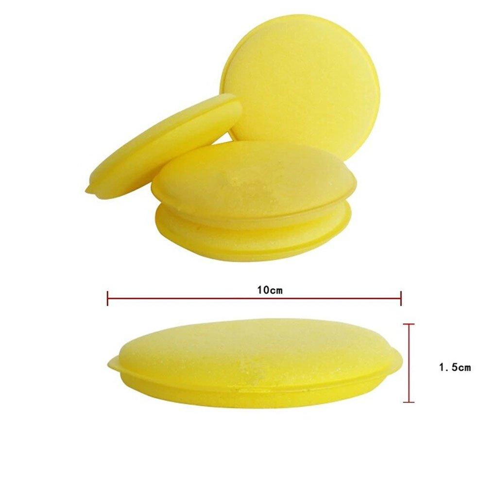 Crusar Wax Wax Soft Wax Increase Shine and Protect Your Car from Scratches Car Wax (Crusar) 12-Piece Set Easy-to-Apply Sponges, Applicators, Sponges,