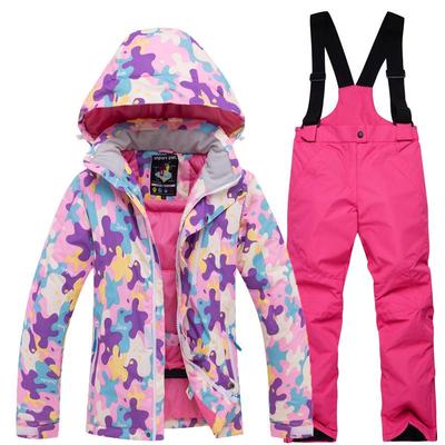 Kids' Warm Winter Ski Suit: Thickened Jacket for Boys & Girls
