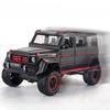 1:24 G500 G550 4x4 Alloy Diecast Toys Cars Model Wheel Pull Back SUV Rubber Tires 6 Doors Opened Off-road Vehicle for Kids Gifts