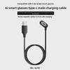 2PCS Magnetic Charging Cable for Rokid AI Smart Glasses, Type-C Magnetic Charger Cord for Rokid Glasses, 5V/0.5A Safe Charging