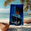 Titanic Fashion Beach Towel: Ideal for Summer Adventures Soft, Absorbent and Quick Drying Suitable for Swimming and Bathing