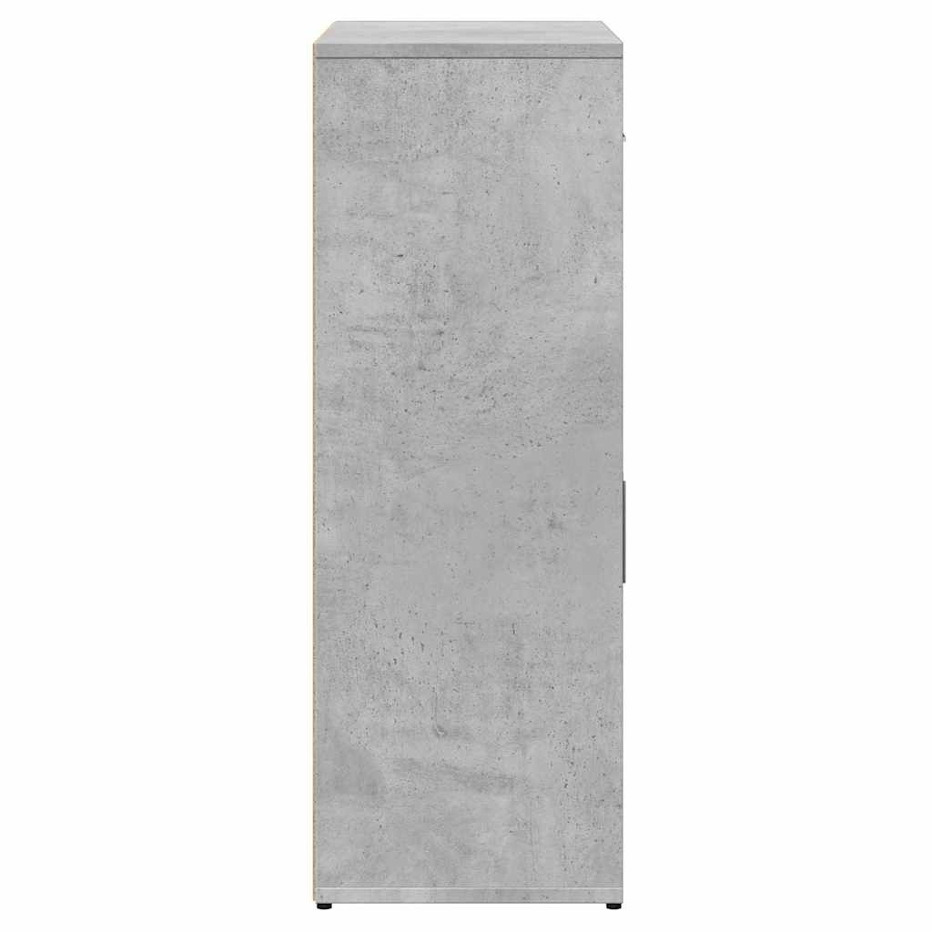 Vidaxl Szafka, Szarość Betonu, 60X30X84 Cm, Materiał Drewnopochodny