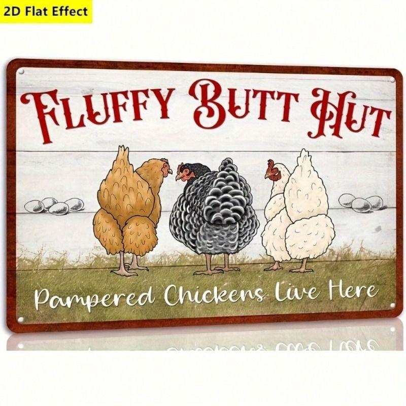 Vintage Style Metal Decorative Painting for Bars Cafes Garages