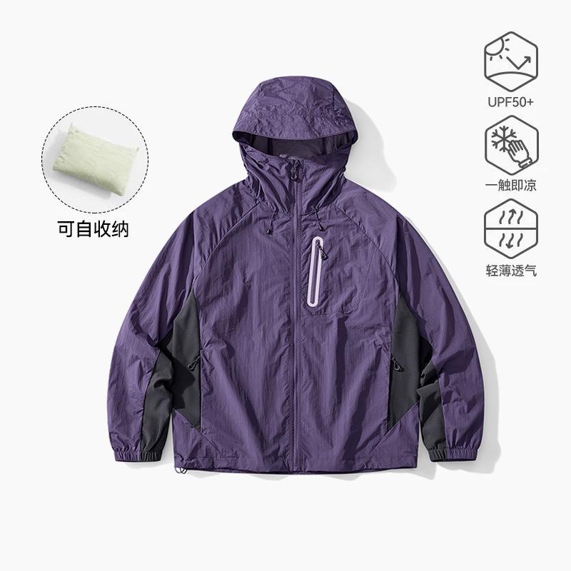 Mountain Sunscreen Clothing Women's Sunscreen Clothing Men's Lightweight Outdoor Hiking and Riding UV-resistant UPF100 Skin Clothing