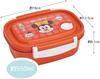 Skater Easy Light Bento Disney Minnie Mouse Cafe Sealable Storage Made In & Box, Retro, Medium, 550ml, Microwaveable, Container, Container, Japan,