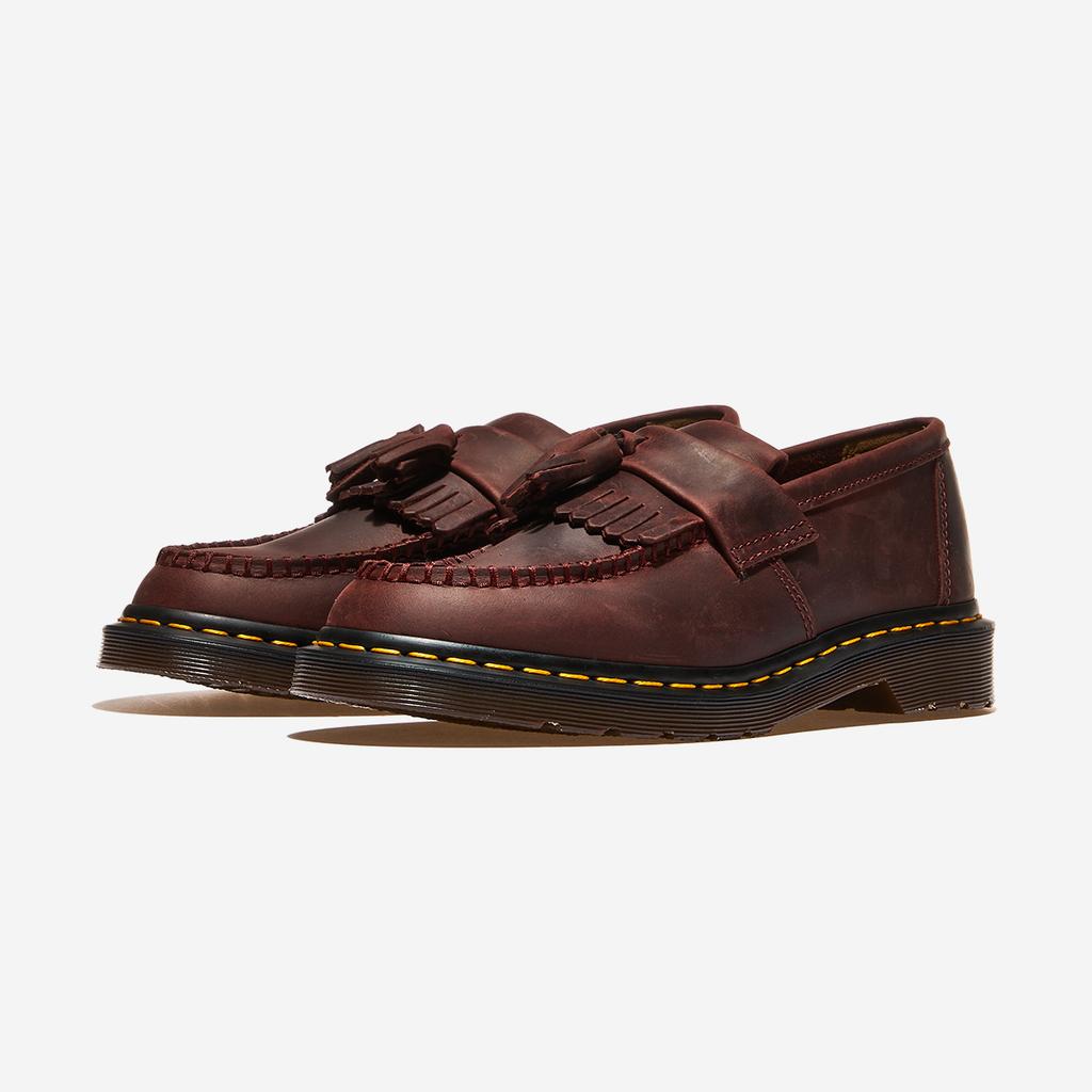 [Dr. Martens] Adrian Tassel Loafer [DMT30917600-CHERRY RED CRAZY HORSE]