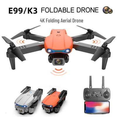 E99 K3pro Faltbare Drohne mit HD-Dualkamera und dreiseitiger Hindernisvermeidung.