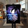 Stitch Cartoon printing Flannel Blanket Bedroom Sofa Camping Warm blanket Gifts for family and friends-MJ016