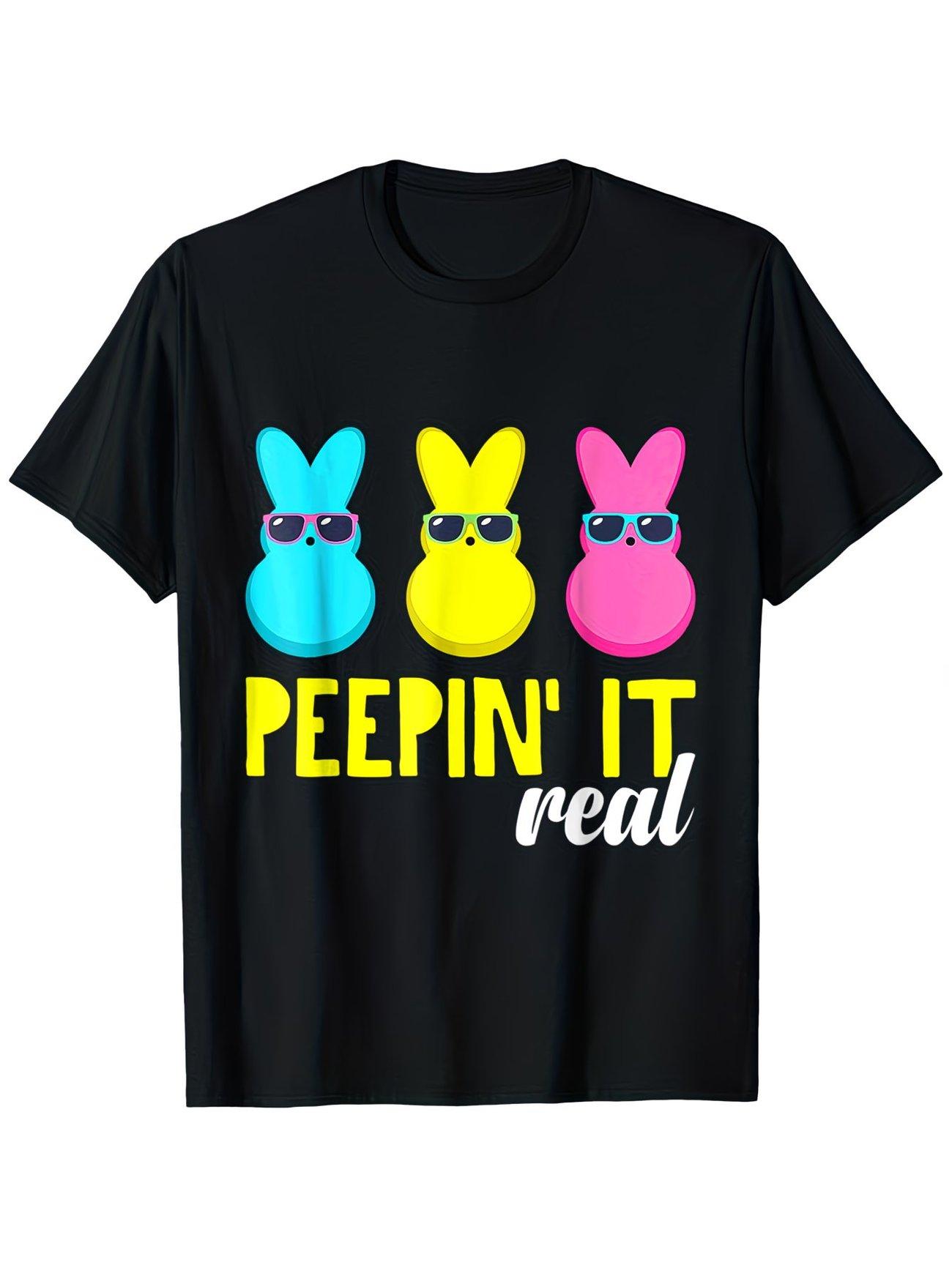Men s Easter Funny T-shirt | Not About Bunny Humor Print XL