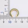 New Arrival Copper Zircon Round Ear Cuff For Women Without Piercing Earrings Jewelry Earcuff Real Gold Color Fashion Jewelry