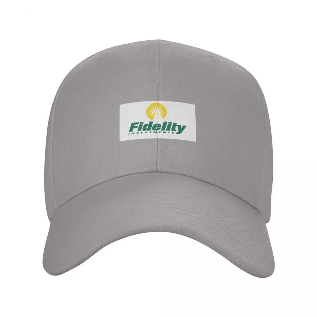 Fidelity Investment Logo Baseball Cap Fashionable Snap Back Hat Luxury Man Hat Golf Wear Men Women's