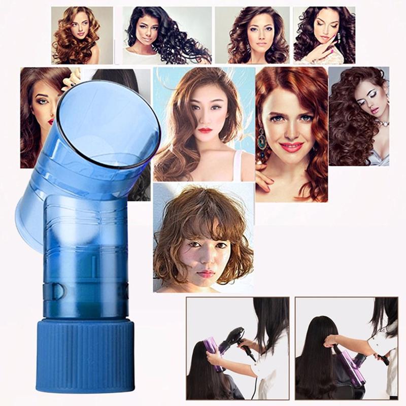 Diy Hair Difuzér Salon Magic Hair Roller Sušení čepice Foukač Wind Curl Hair