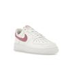 Nike Buty sportowe damskie Air Force 1 07 Essential Desert Berry Białe DQ7569-101