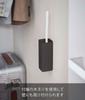 Yamazaki Magnetic Handy Wiper x x Floating Easy 5448 Holder, Black, Approx. W6.3 D6.3 H16cm, Tower, Storage, Installation,