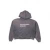 Mens Oversized Hooded Sweatshirt With Graphic Print Winter Streetwear Cotton Blend Pullover