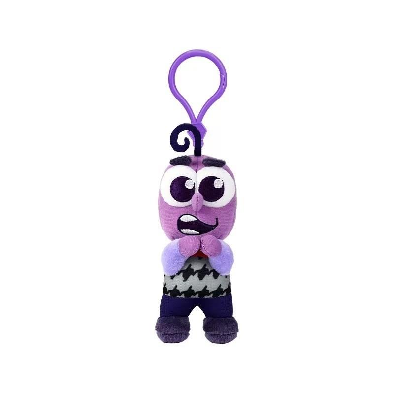 Out Inside Character Plush Keychain Cartoon Backpack Pendant Cute Kids Gift