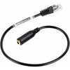 VoiceJoy 3.5mm Smartphone Headset To RJ9 Adapter Cable - 3.5mm Stereo Headphone Converter,ONLY Compatible with Yealink IP Phones