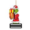 Clip Pendant Christmas Decoration Wooden Money Saving Ornaments Wooden Creative Crafts