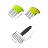 1PC Stainless Steel Potato Knife, Creative Wave Potato Knife, Potato Cutting Chip Knife Kitchen Gadgets Wolf Tooth Potato Cutting