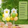 Anshairui Daisy Balloon Table Centerpiece