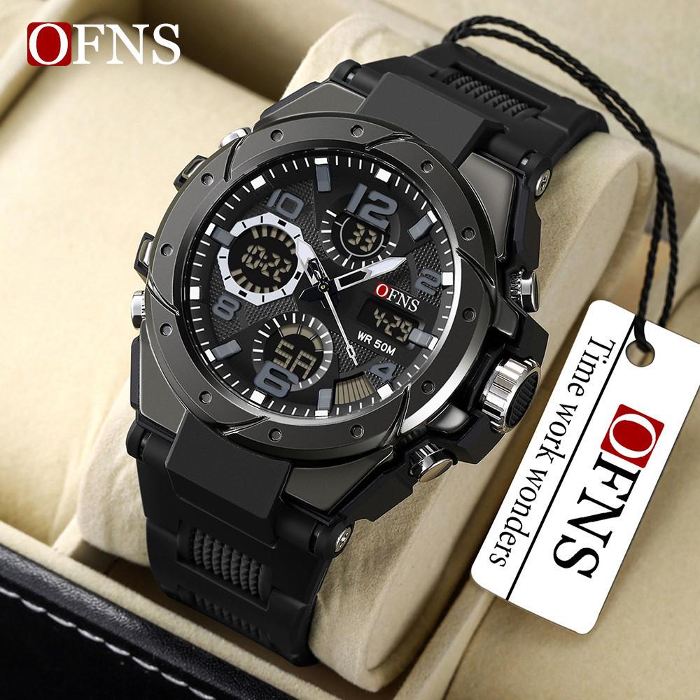 Sanda 6008 Multifunctional Men's Waterproof Sport Quartz Watch