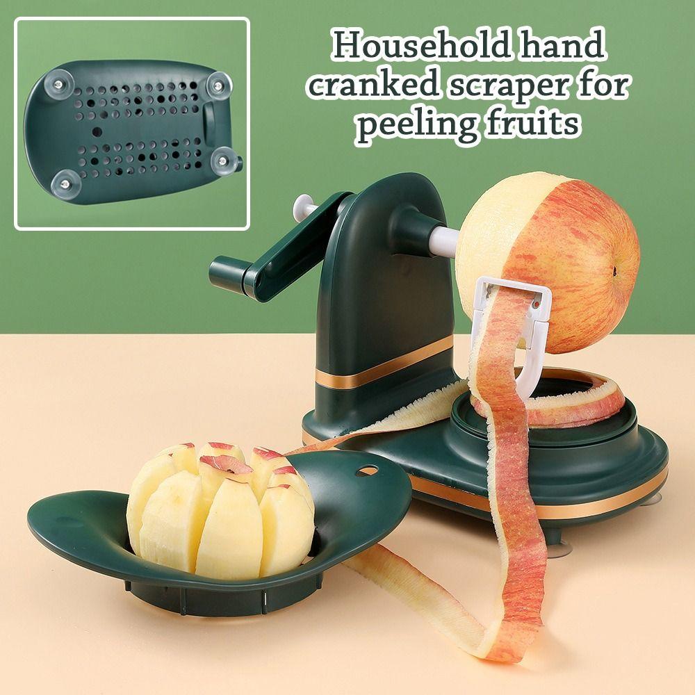 Multifunctional Fruit Peeler Manual Household Peeler Creative Hand Crank Peel  Kitchen