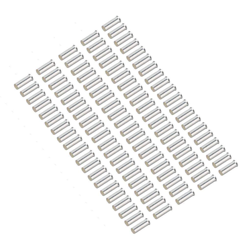 100PCS Copper Wire Ferrule Tinned Crimp Connector Pin End Terminal for 6mm2 Electrical CableEN6018