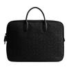 Coach Theo 40 Classic Logo Monogram Fabric Briefcase Large Men Briefcase Black CAK97-BLK