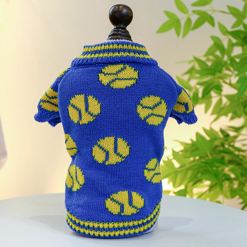 Cozy Autumn/Winter Floral Sweater for Pets